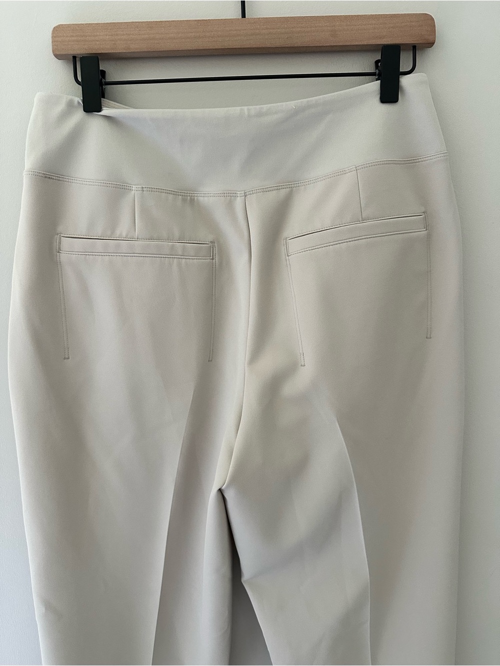 Athleta Endless High Rise Tailored Stretch Cream Dress Pants - Picture 13 of 13